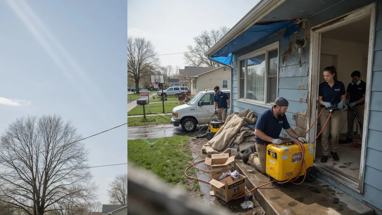 Basement Flood Cleanup in Bolivar, OH near me